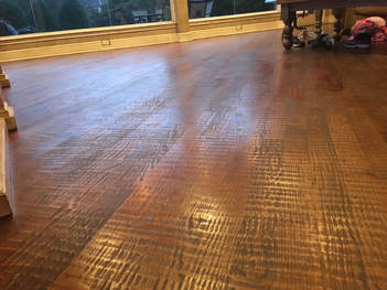This is a picture of hardwood floor cleaning.