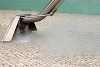 This is a picture of a carpet cleaning.